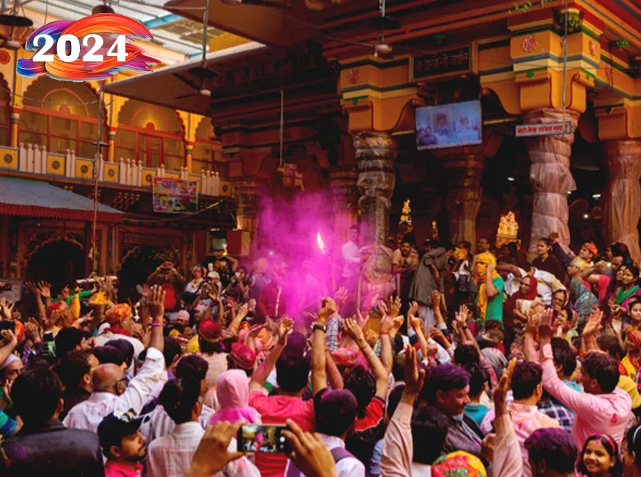 4 days holi celebration in mathura vrindavan